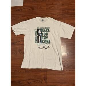 VTG 1998 Race for the Cure Shirt XL Susan G Komen Breast Cancer Foundation OC